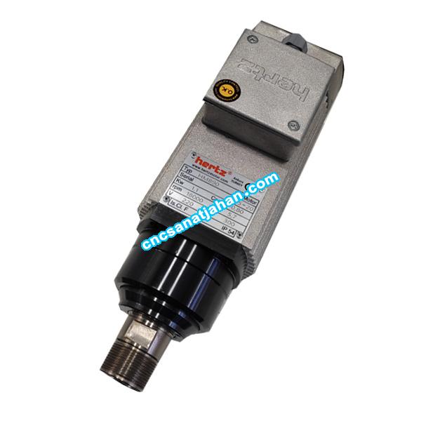 اسپیندل موتور هوا خنک 1.1 کیلو وات 18000 دور سری HMB برند هرتز (Hertz)