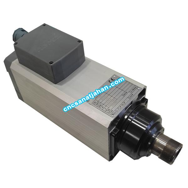 اسپیندل موتور هوا خنک 1.35 کیلو وات 3000 دور سری HM90-14 برند هرتز (Hertz)