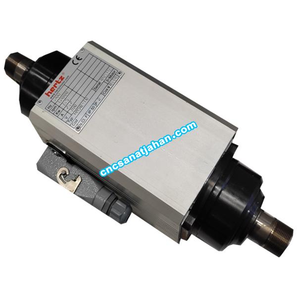 اسپیندل موتور هوا خنک 3.5 کیلو وات 12000 دور سری HM90-10 برند هرتز (Hertz)