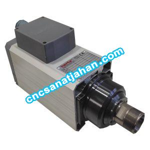 اسپیندل موتور هوا خنک 1.5 کیلو وات 6000 دور سری HM90-10 برند هرتز (Hertz)