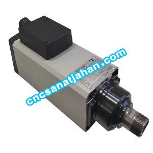 اسپیندل موتور هوا خنک 6 کیلو وات 24000 دور سری HM90-14 برند هرتز (Hertz)